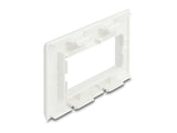 Delock 81316 Easy 45 Module Holder For Installation Trunking 130 X 80 Mm