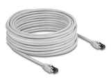 Delock 80565 Rj45 Network Cable Cat.8.1 S/Ftp 15 M Up To 40 Gbps Grey