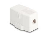 Delock 85841 Keystone Surface Mounted Box 1 Port With Magnetic Bottom, White