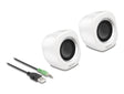 Delock 27008 Mini Stereo Pc Speaker W/ 3.5 Mm Stereo Jack Male And Usb Powered