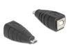 Delock 67201 Usb 2.0 Adapter Usb Type Micro-B Male To Usb Type-B Female