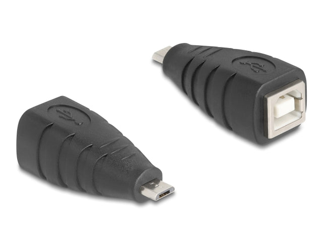 Delock 67201 Usb 2.0 Adapter Usb Type Micro-B Male To Usb Type-B Female