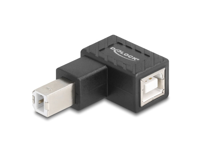 Delock 67204 Usb 2.0 Adapter Usb Type-B Male To Usb Type-B Female 90° Angled