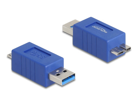 Delock 67214 Usb 5 Gbps Adapter Usb Type-A Male To Usb Micro-B Male