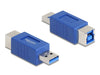 Delock 67217 Usb 5 Gbps Adapter Usb Type-A Male To Usb Type-B Female (Crossed)