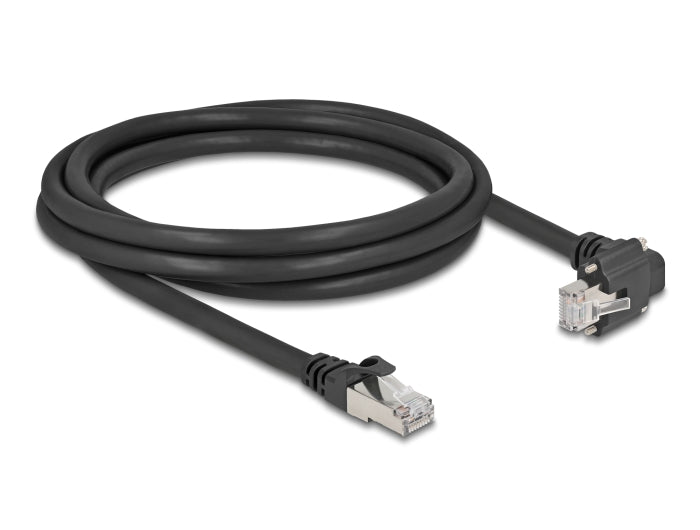 Delock 80922 Gige Kamera Cable Rj45 Plug 90° Angled