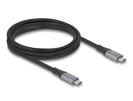 Delock 81192 Usb 40 Gbps Cable Usb Type-C™ Male To Male Pd 3.1 240 W E-Marker