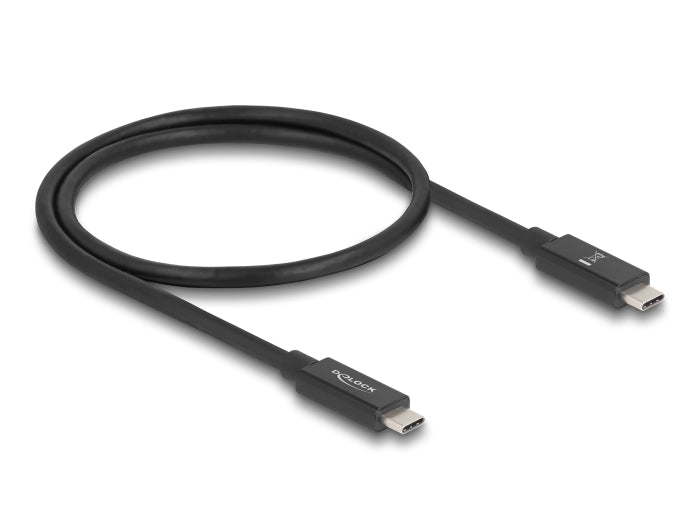 Delock 81210 Usb 80 Gbps Cable Usb Type-C™ Male To Male 16K 60 Hz Pd 3.1 240 W