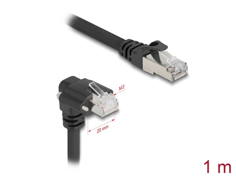 Delock 80921 Gige Kamera Cable Rj45 Plug 90° Angled