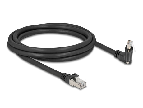 Delock 80918 Gige Camera Cable Rj45 Plug 45° Rotated And 90° Angled