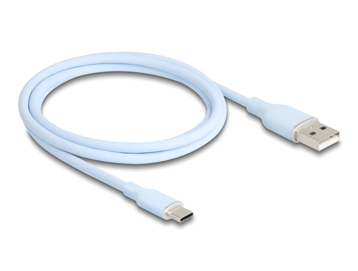 Delock 81222 Usb 2.0 Cable Usb Type-A Male To Usb Type-C™ Male 1 M Blue