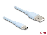 Delock 81224 Usb 2.0 Cable Usb Type-A Male To Usb Type-C™ Male 4 M Blue