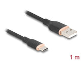 Delock 81226 Usb 2.0 Cable Usb Type-A Male To Usb Type-C™ Male 1 M Black