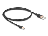 Delock 81226 Usb 2.0 Cable Usb Type-A Male To Usb Type-C™ Male 1 M Black