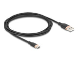 Delock 81227 Usb 2.0 Cable Usb Type-A Male To Usb Type-C™ Male 2.5 M Black