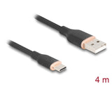 Delock 81228 Usb 2.0 Cable Usb Type-A Male To Usb Type-C™ Male 4 M Black