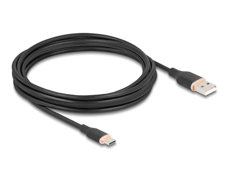 Delock 81228 Usb 2.0 Cable Usb Type-A Male To Usb Type-C™ Male 4 M Black