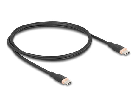 Delock 81238 Usb 2.0 Cable Usb Type-C™ Male To Male Pd 3.0 60 W 1 M Black