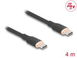 Delock 81240 Usb 2.0 Cable Usb Type-C™ Male To Male Pd 3.0 60 W 4 M Black