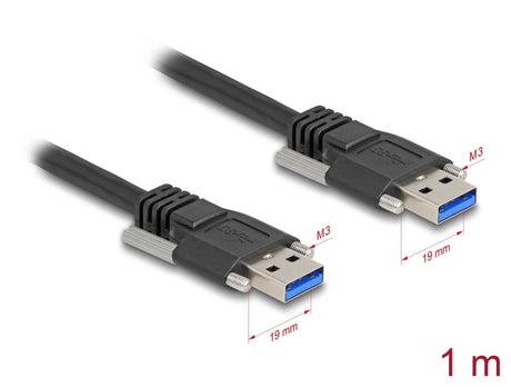 Delock 81254 Usb 5 Gbps Cable Type-A Male To Type-A Male