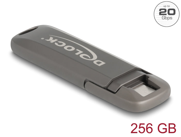 Delock 54012 Usb 20 Gbps Usb-C™ Memory Stick 256 Gb, Read Speed: 1980 Mb/S