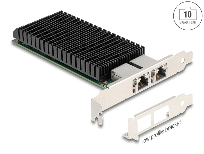 Delock 88522 Pci Express X8 Network Card 10 Gigabit Lan 2 X Rj45 X540