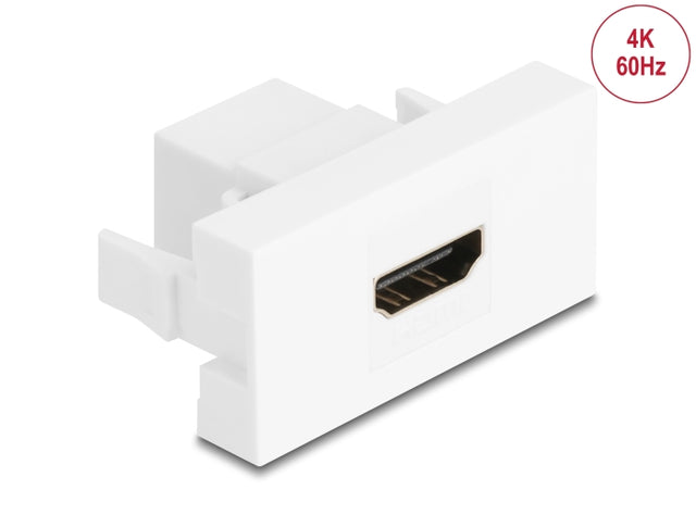 Delock 90850 Easy 45 Module Hdmi Female To Hdmi Female 4K 60Hz White