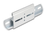 Delock 67146 Aluminium Mounting Clip For Din Rail 80.0 X 47.8 Mm Silver