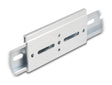 Delock 67148 Aluminium Mounting Clip For Din Rail 100.0 X 47.8 Mm Silver