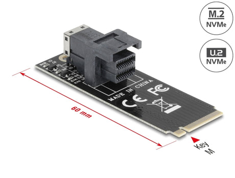 Delock 61070 Adapter M.2 Key M To Sff-8643 Nvme 2260