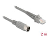 Delock 90167 Cable Rj50 Male To Din 8 Pin Male 2 M Grey