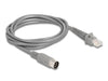 Delock 90167 Cable Rj50 Male To Din 8 Pin Male 2 M Grey