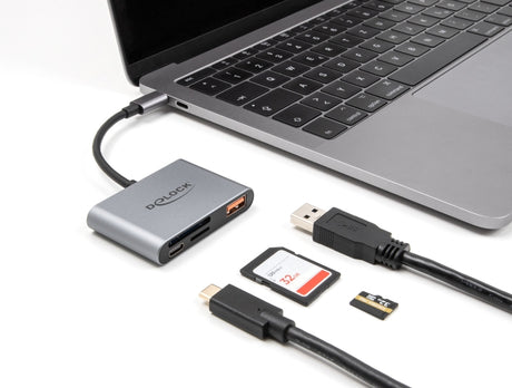 Delock 91016 Usb-C™ Card Reader For Sd And Micro Sd Memory Cards