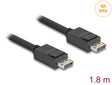 Delock 81175 Displayport Cable 16K 60 Hz 80 Gbps 1.8 M