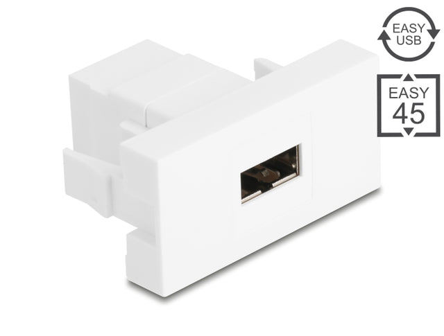 Delock 90866 Easy 45 Module Easy-Usb 2.0 Type-A Female To Easy-Usb Type-A