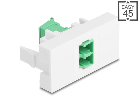 Delock 90875 Easy 45 Module Lc Duplex Female To Lc Duplex Female