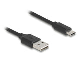 Delock 90133 Coiled Cable Easy-Usb 2.0 Type-A Male To Usb Type-C™ Male