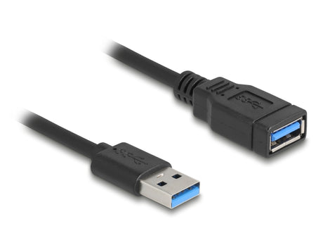 Delock 90367 Usb 5 Gbps Coiled Cable Type-A Male To Type-A Female 0.4 To 0.6 M