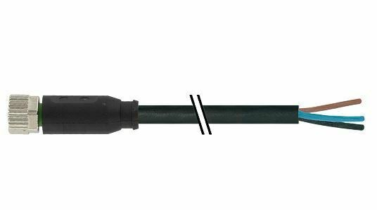 Murrelektronik 7000-08061-6340500  M8 Female 0° With Cable