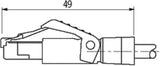 Murrelektronik 7000-44711-7961000 Cable Ethernet Shielded M12 - RJ45, 4-Pin 10m