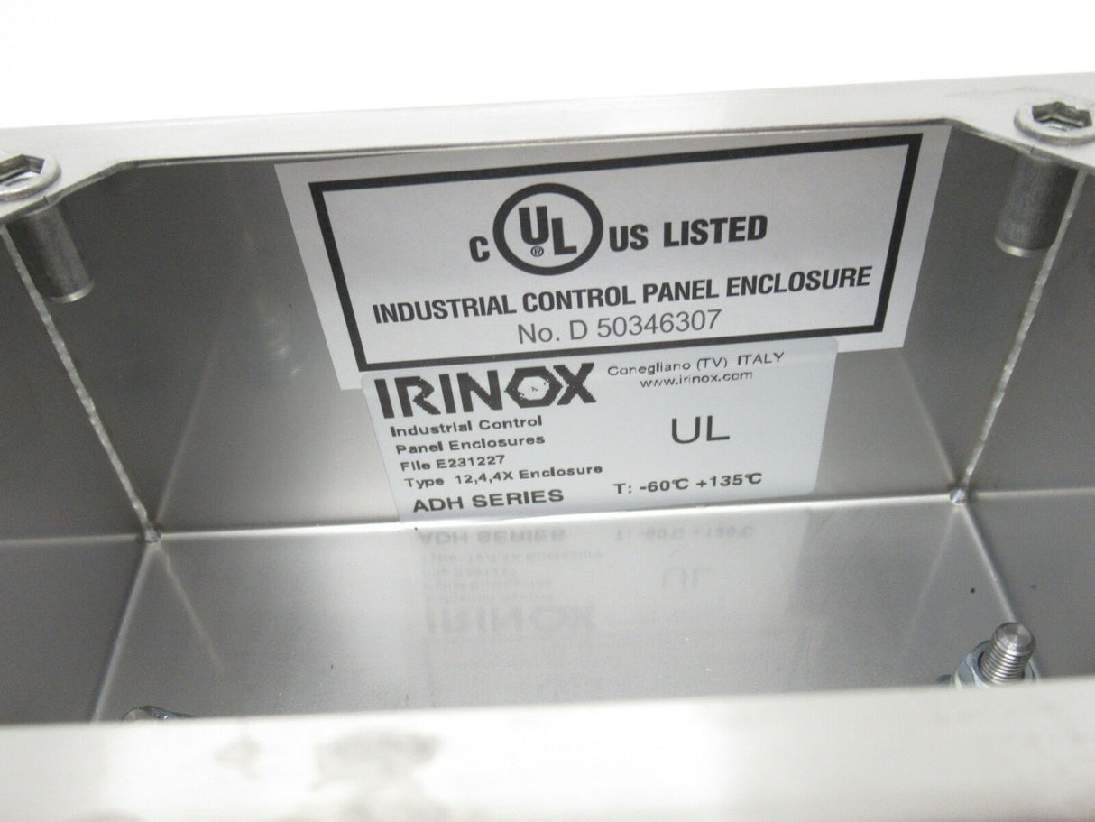 IRINOX APH9-14 PH0914090000001 Stainless Steel Hygienic Push Button Box 2 Holes