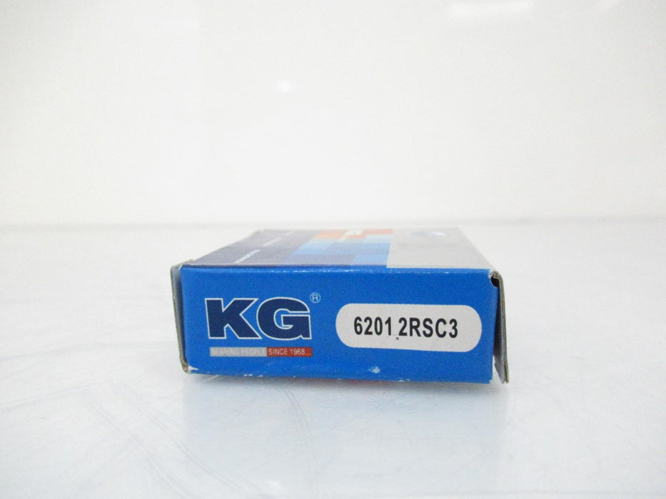 KG Bearings 6201 2RSC3 Ball Bearing, 32mm X 12mm X 10mm