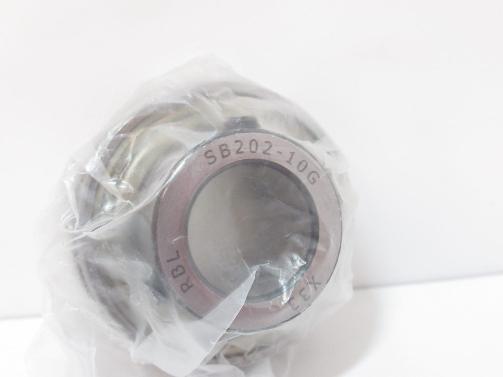 RBL Bearing SB202-10G SB202-10FP9 Bearing 5/8 in. Insert Bearing Shaft