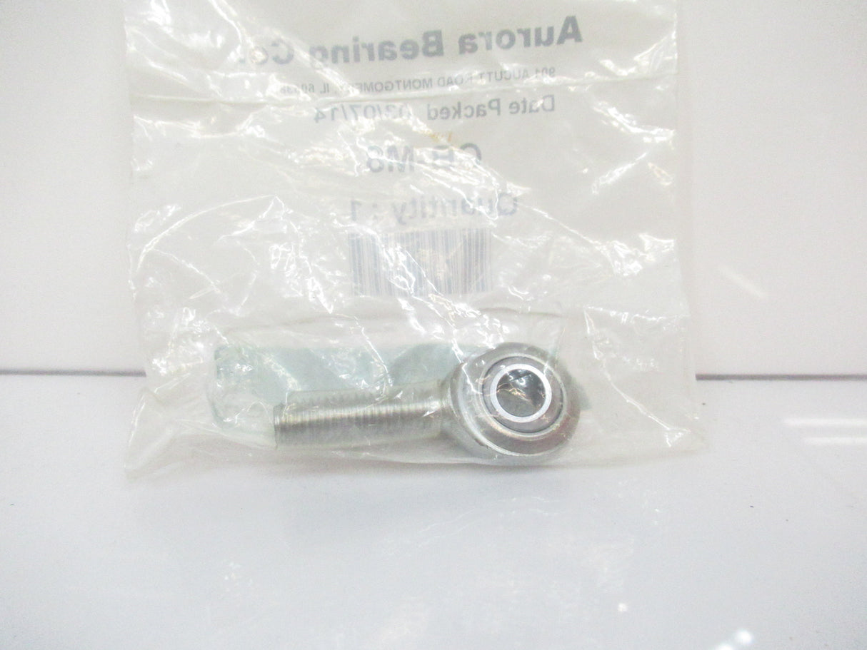 Aurora Bearing CB-M8 Ball Joint Rod End, M8 X 1.25mm Thread