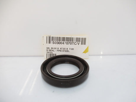 S030047070TC/V S030047070TCV Oil Seal SS. 30.00 x 47.00 x 7.00 S.Seal, FPM/Steel