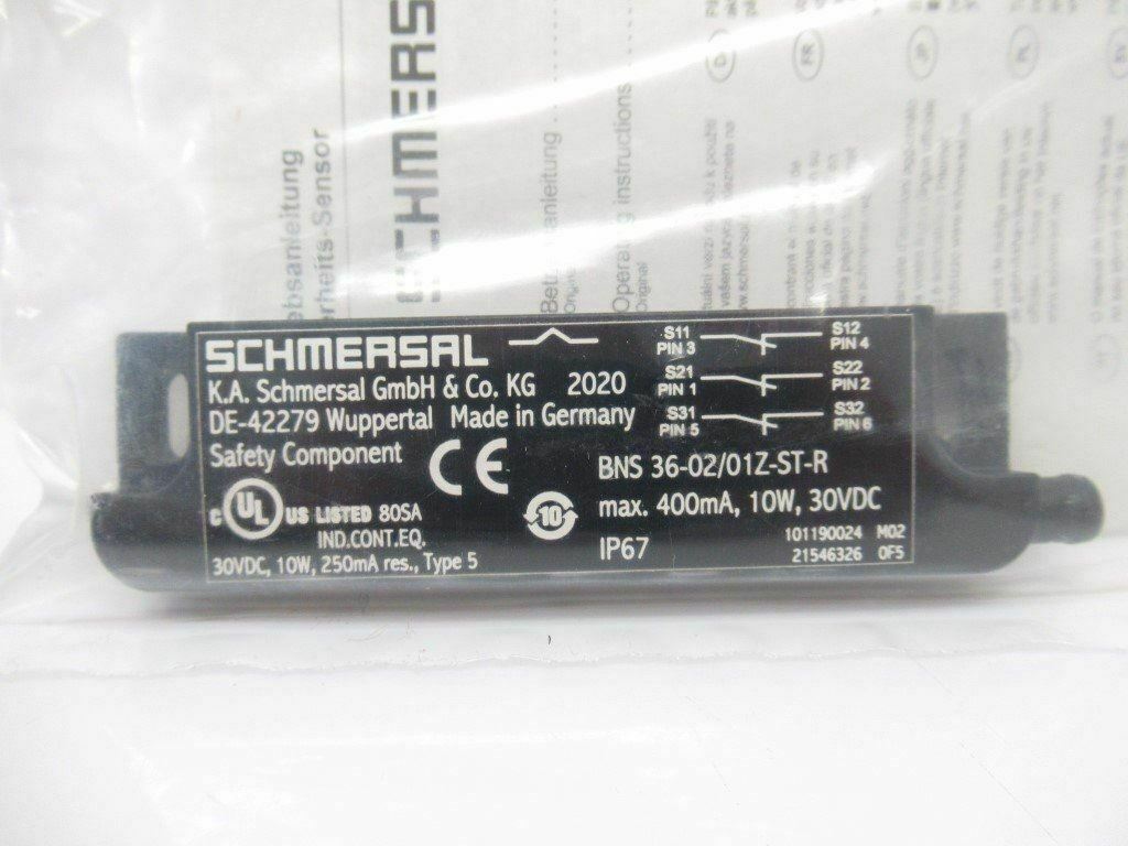 Schmersal 101190024 BNS 36-02/01Z-ST-R Thermoplastic Enclosure