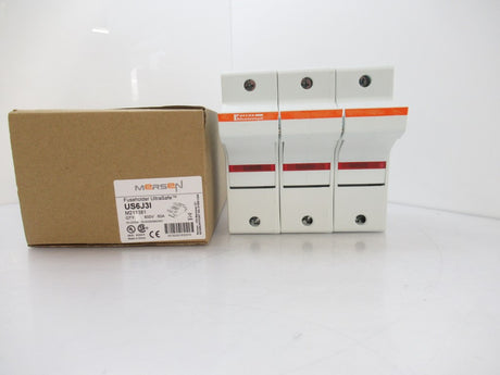 Mersen US6J3I M211381 Ultra-Safe Fuse Holder 60 A 3-Pole 600 V Class J