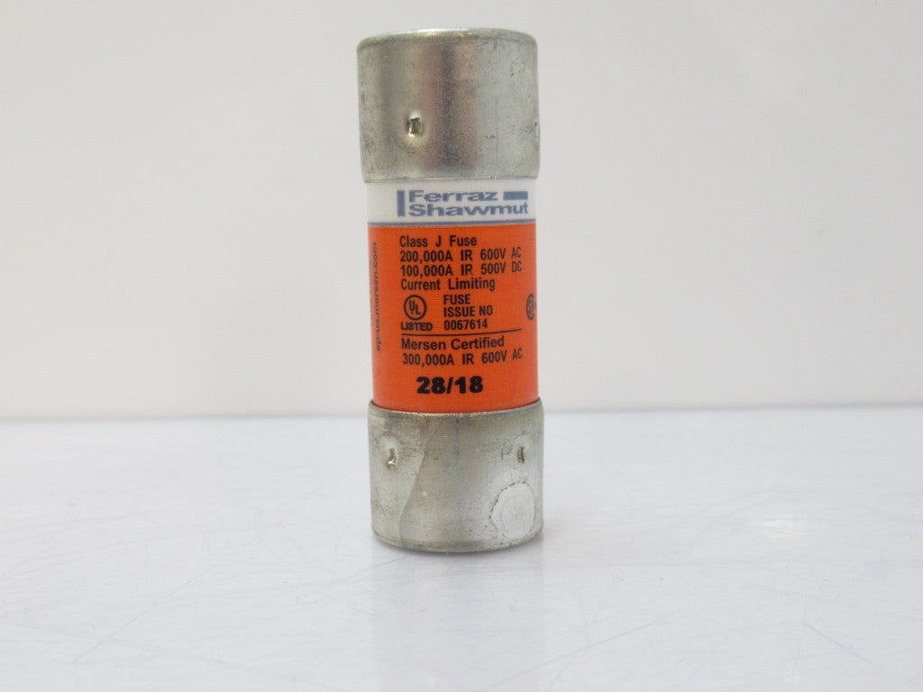 AJT10 Mersen Fuse Smart Spot 600V AC, 10 A, Class J, Sold Per Pack Of 10