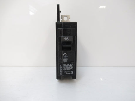 Siemens BQ1B015 Low Voltage Molded Case Circuit Breaker Type BQ, 15 A, 1 Pole