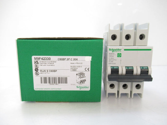 Schneider Electric M9F42330 Circuit Breaker 3 Pole, C Curve, 30 A